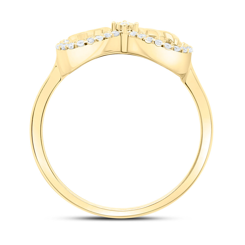 1/8CTW-NAT DIA P1 GIFT "MOM"INIFINITY RING Daisy Joyeria